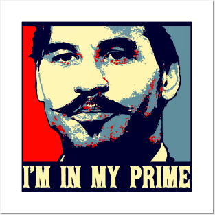 Retro "I'm In My Prime." Tombstone, Movie Vintage Posters and Art